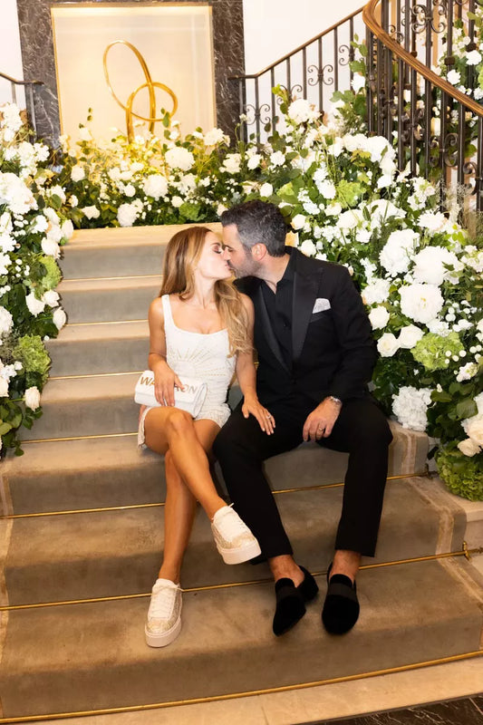 Brides.com Spotlights Pretty Robes in Olivia Amato’s Wedding