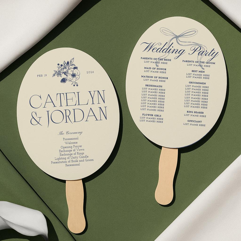 Wedding Ceremony Hand Fans (9)