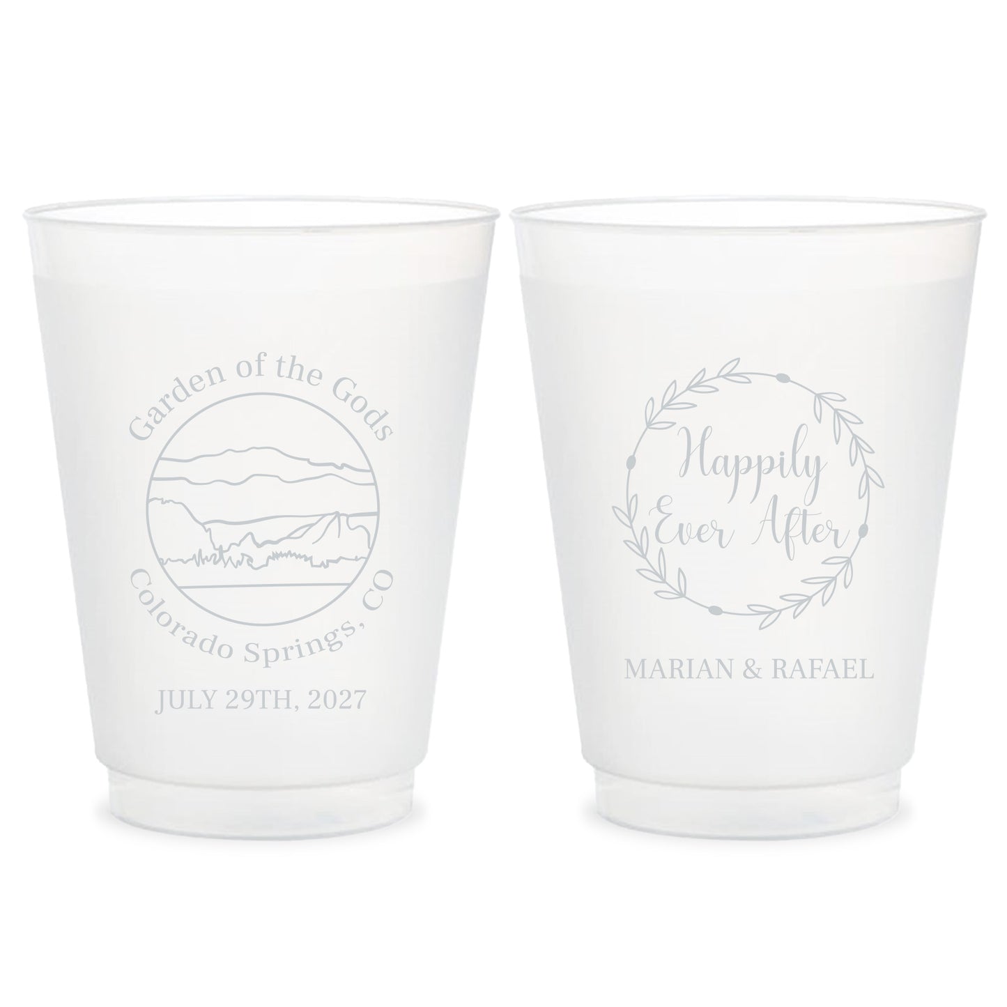 Personalized Frosted Cups (LP 122)