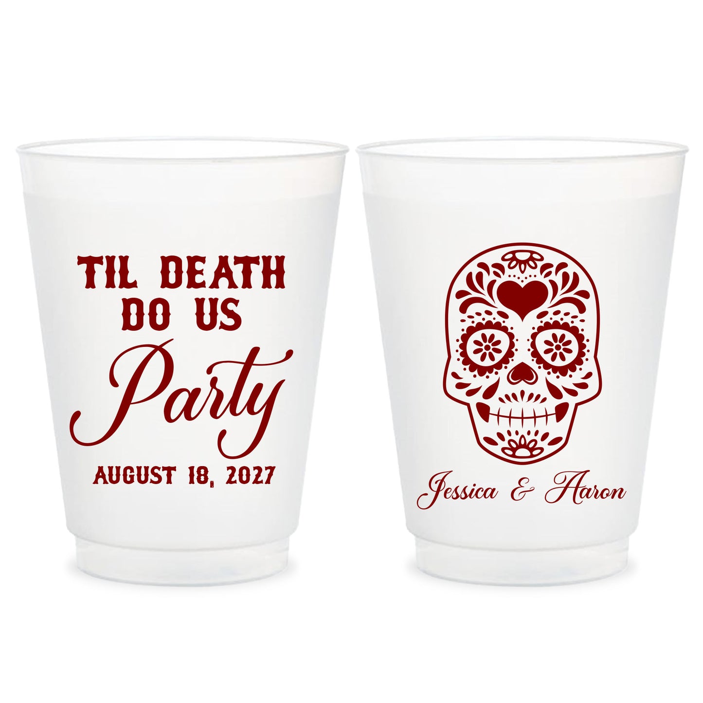 Wedding Frosted Cups (CS 135)