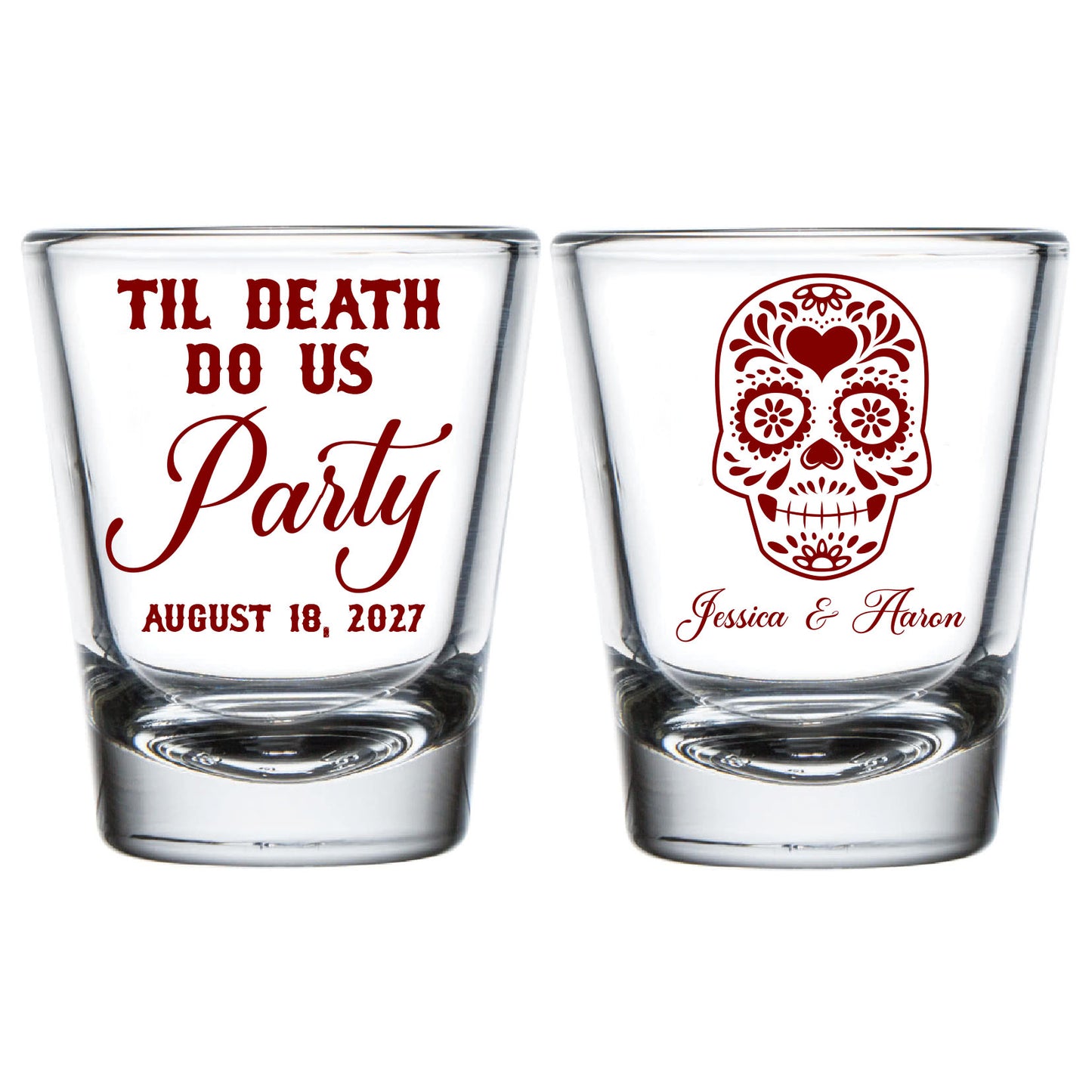 Wedding Shot Glasses (CS 135)