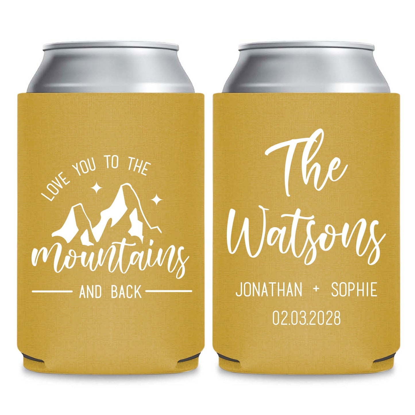 Love You To The Mountains And Back Wedding Favors (PK 187)