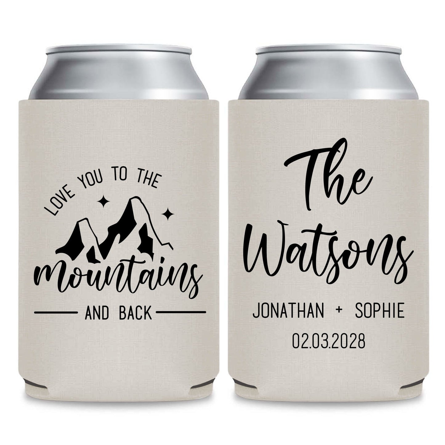 Love You To The Mountains And Back Wedding Favors (PK 187)