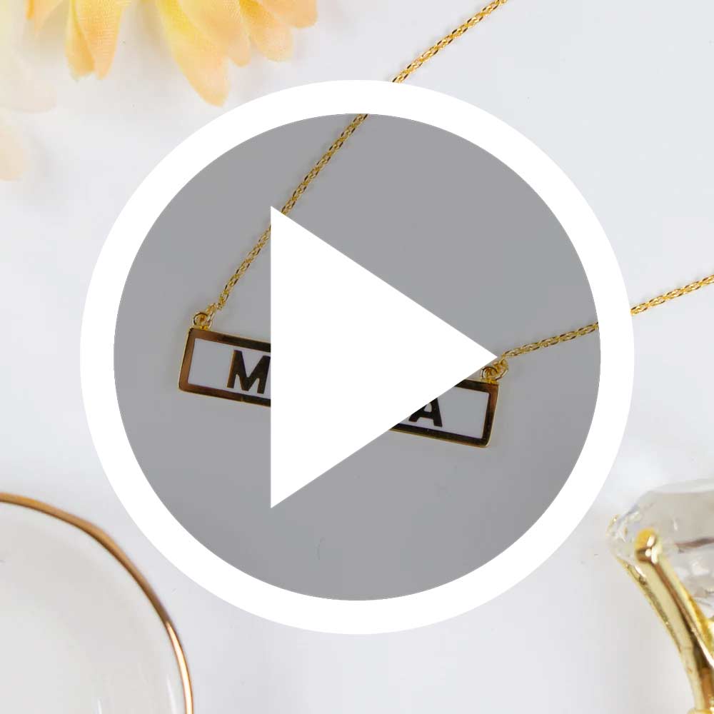 Mama Bar Necklace
