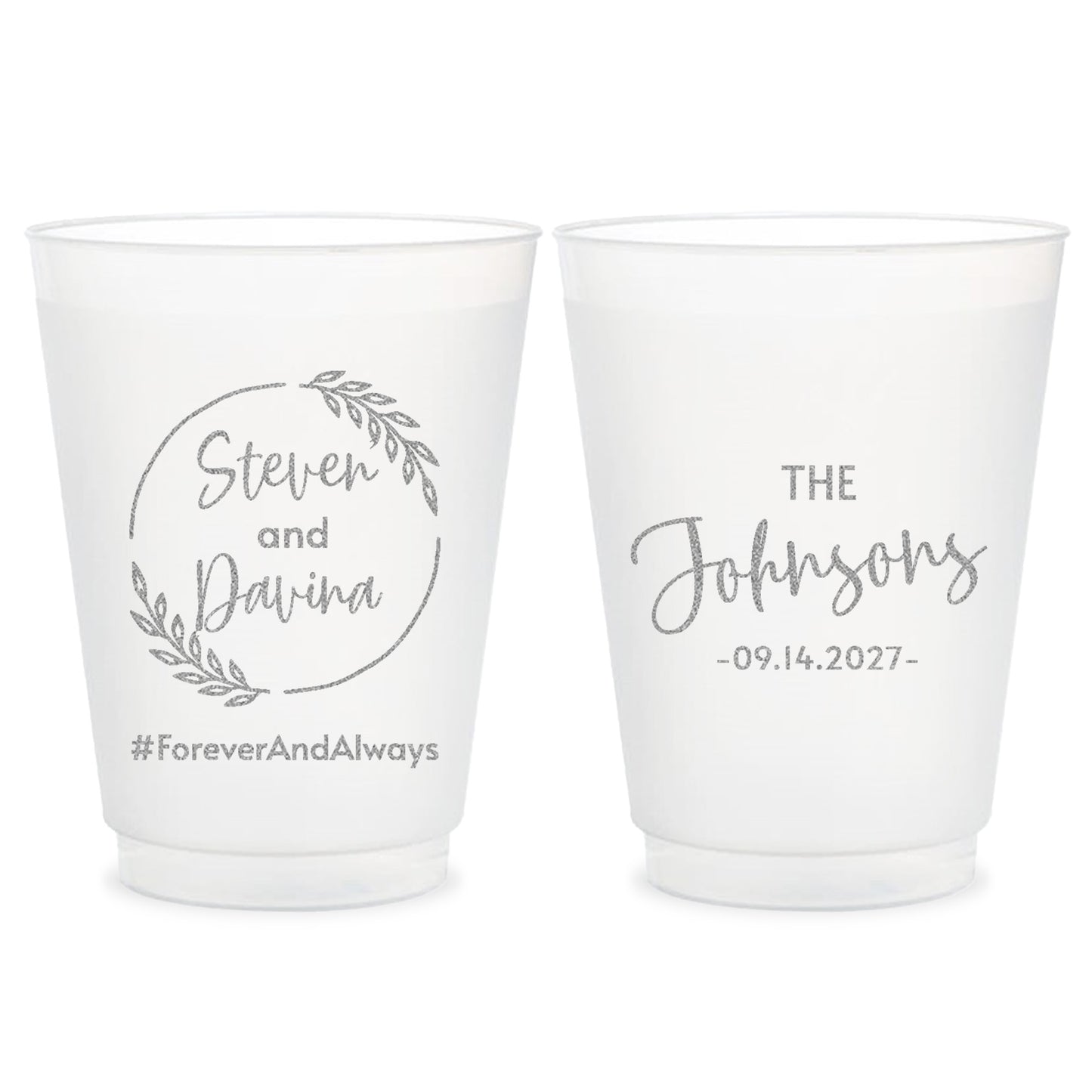 Pet Dog Wedding Frosted Cup (LP 257)