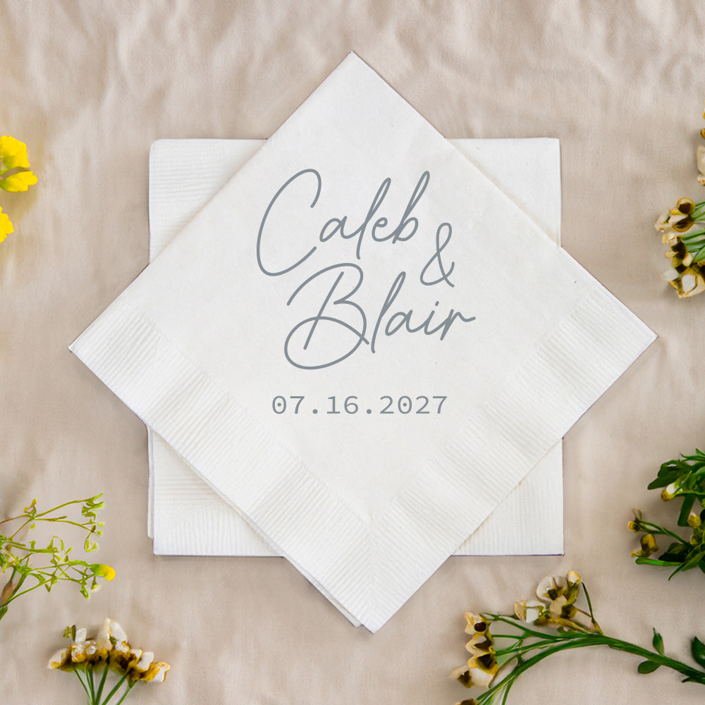 Customized Wedding Napkins (LP 265)