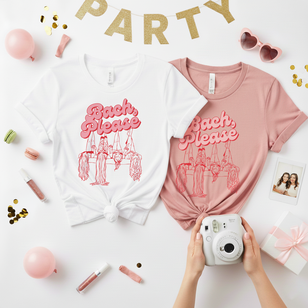 Bach, Please Retro Bachelorette Shirts