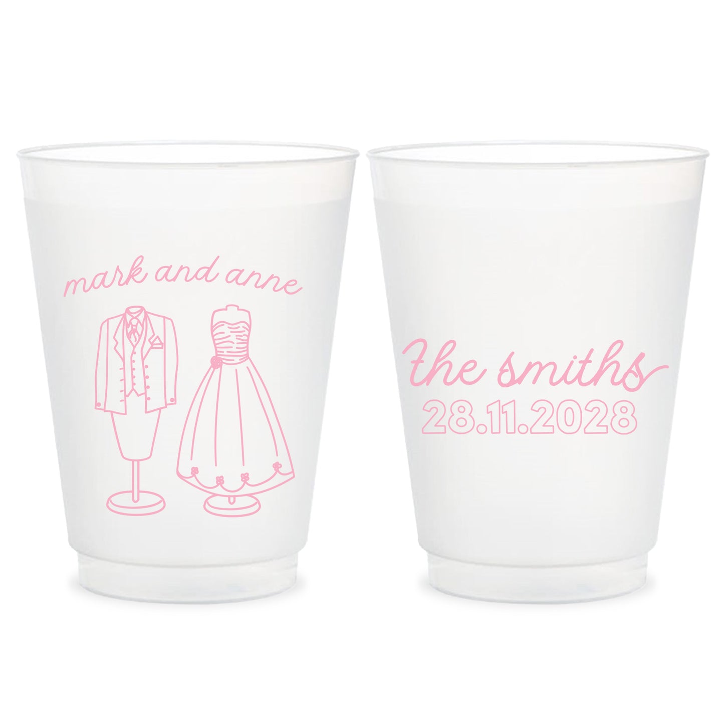 Wedding Frosted Cups (LP 304)