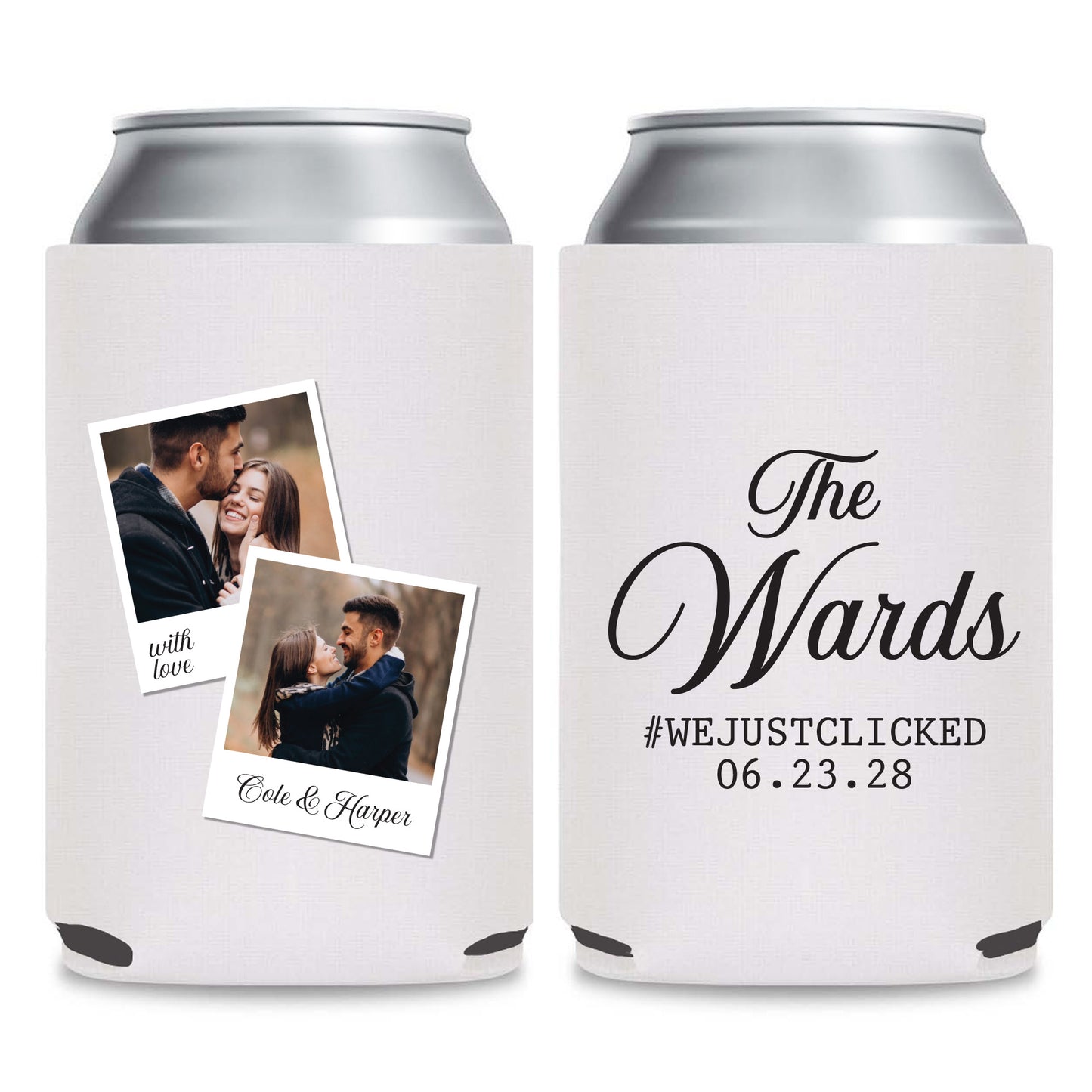 Cheers To Forever Wedding Can Coolers (LP 322)