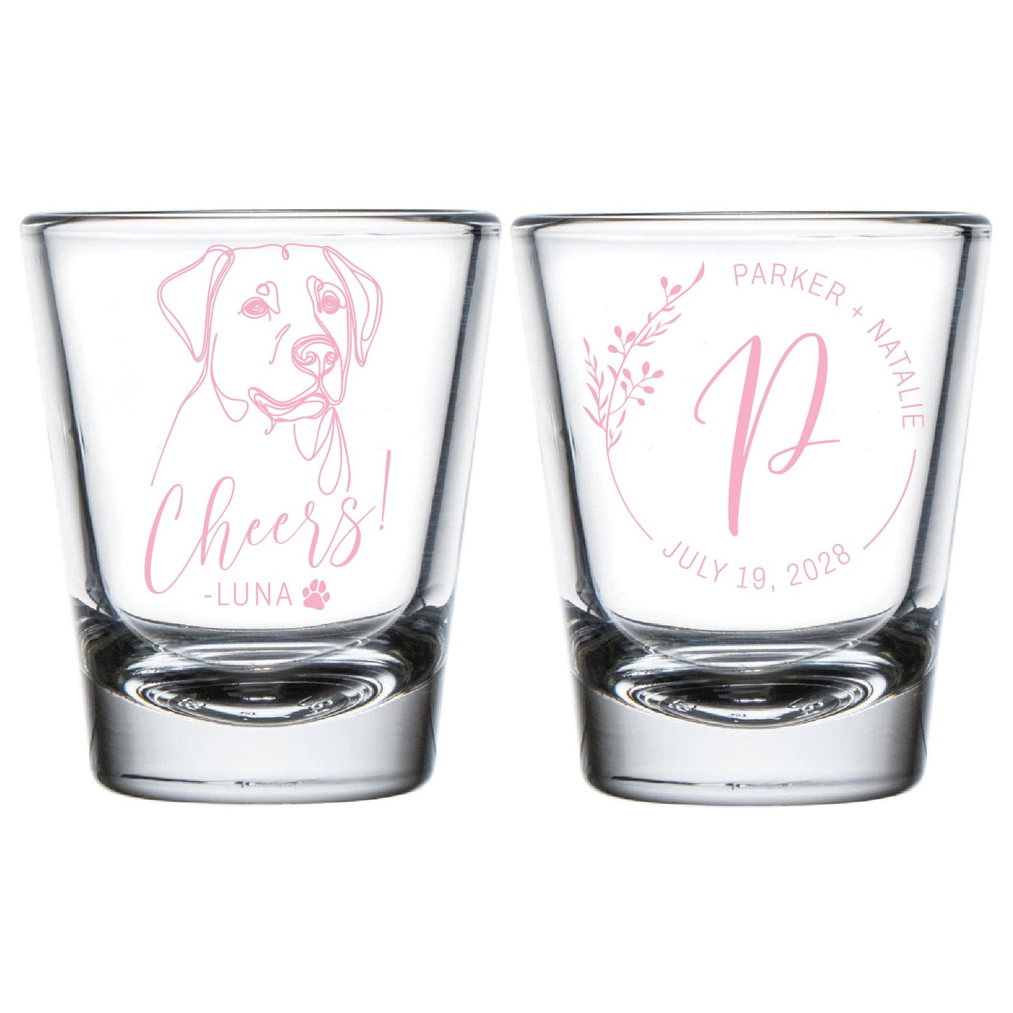 Custom Pet Shot Glasses (LP329)