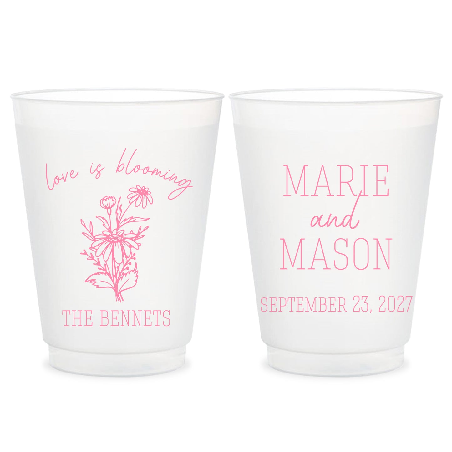 Personalized Frosted Cups (LP337)