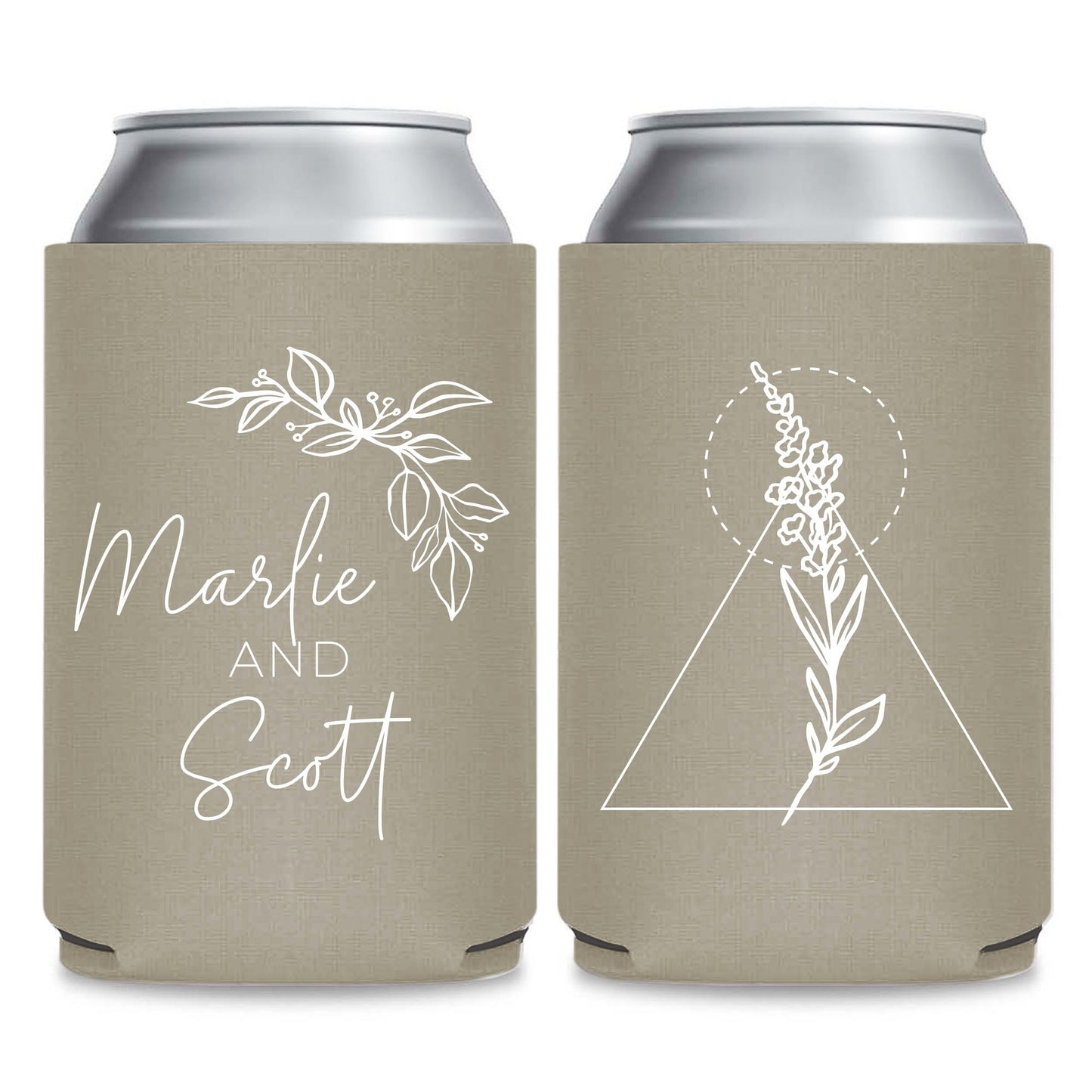 Floral Can Cooler (CS 365)