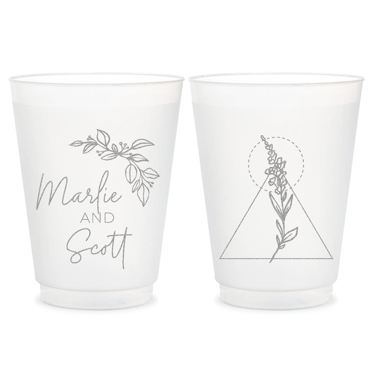 Wedding Plastic Cup Favors (CS 365)