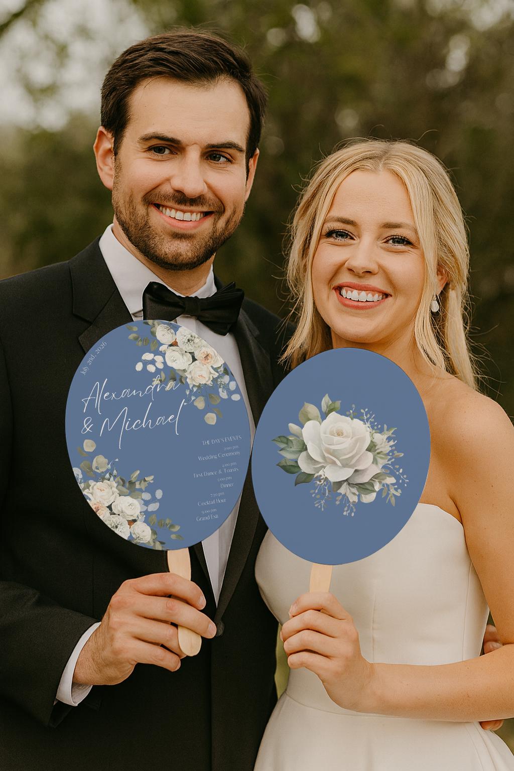Hand Fan Wedding Favors (8)