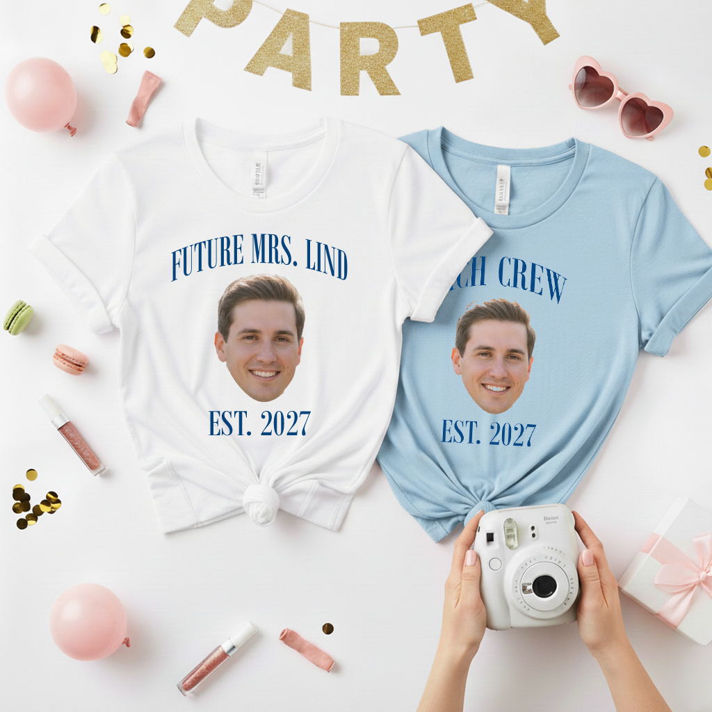 Future Mrs. Custom Face Shirts