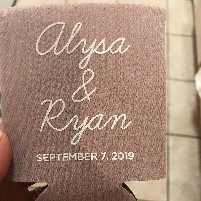 Wedding Can Coolers (50)
