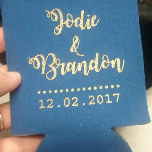 Wedding Can Coolers (50)