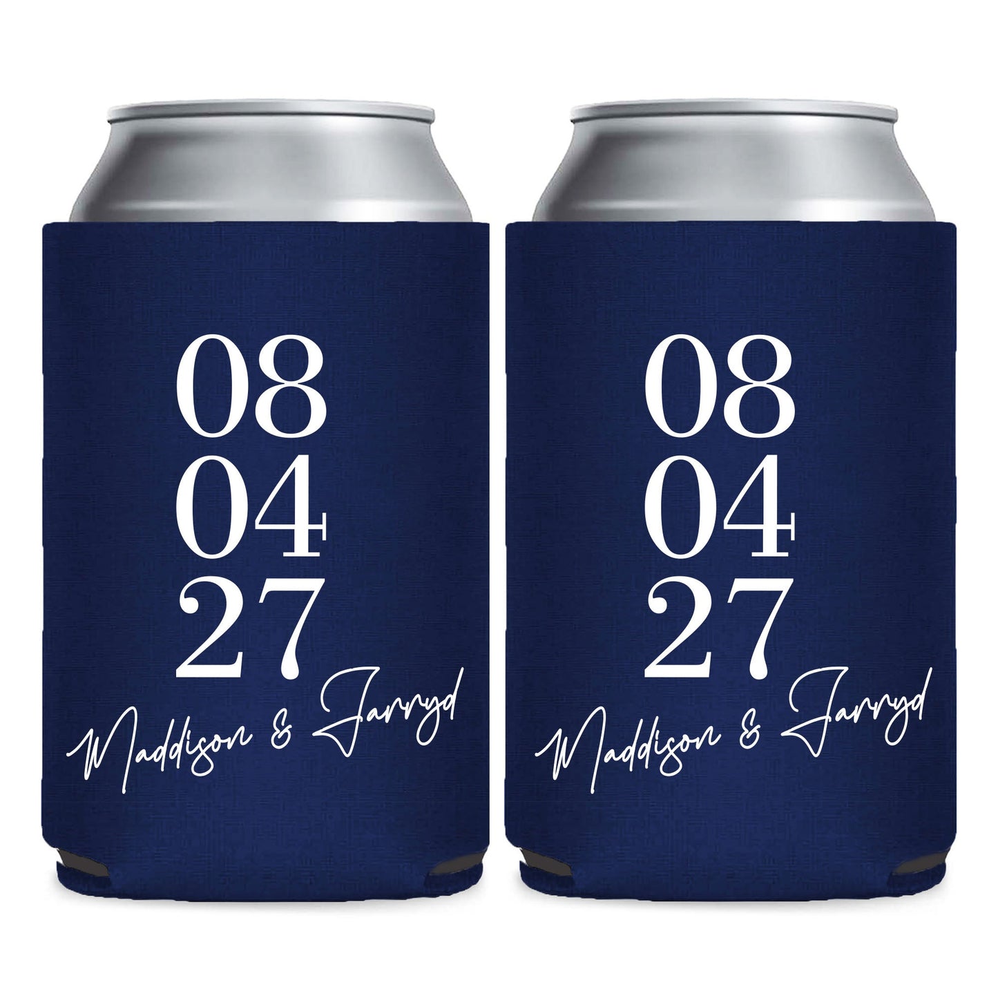 Customized Wedding Can Coolers (CS 541)