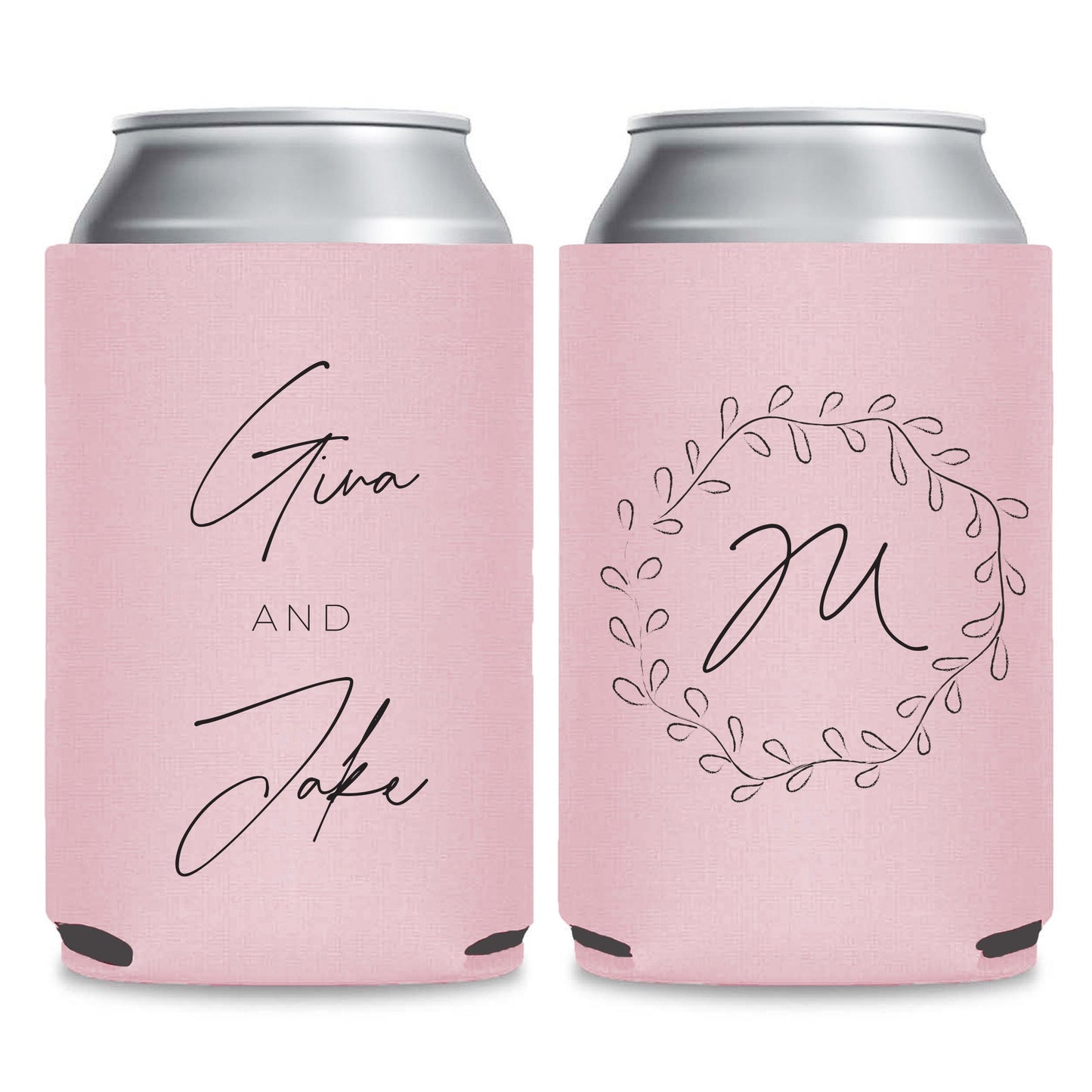 Personalized Wedding Can Cooler Favors (LP 82)