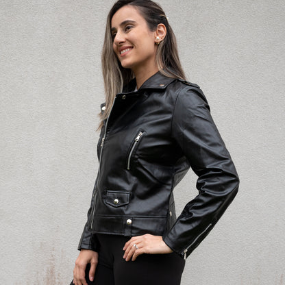 (Faux Leather) Custom Leather Jacket