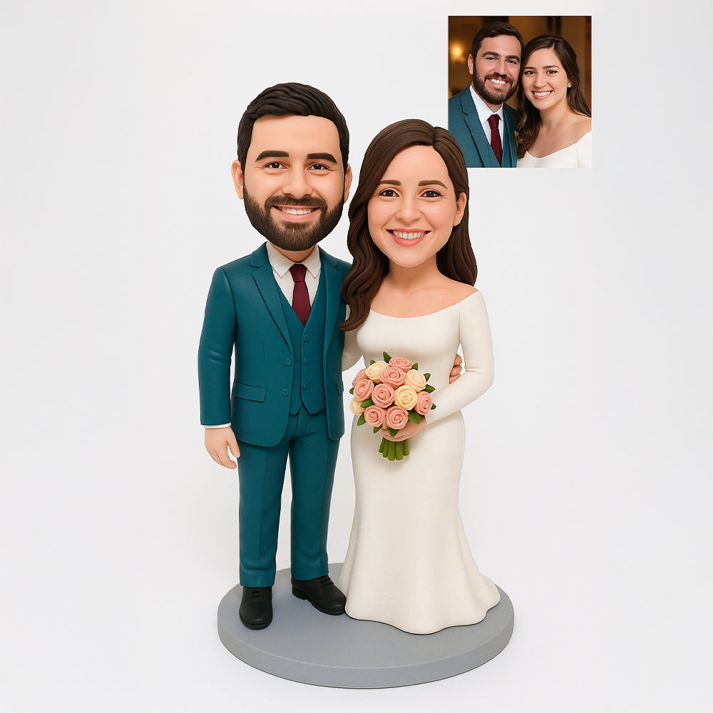 Custom Wedding Bobbleheads