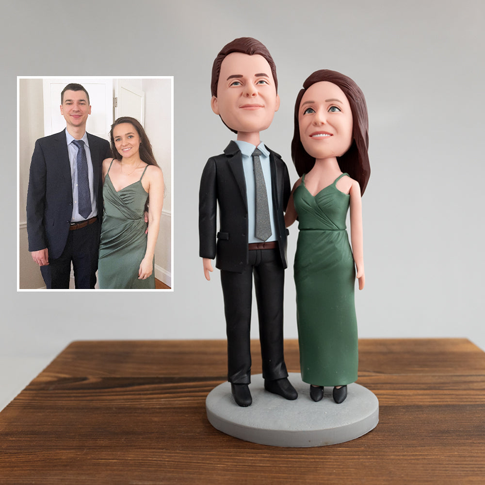 Custom Bride & Groom Bobblehead