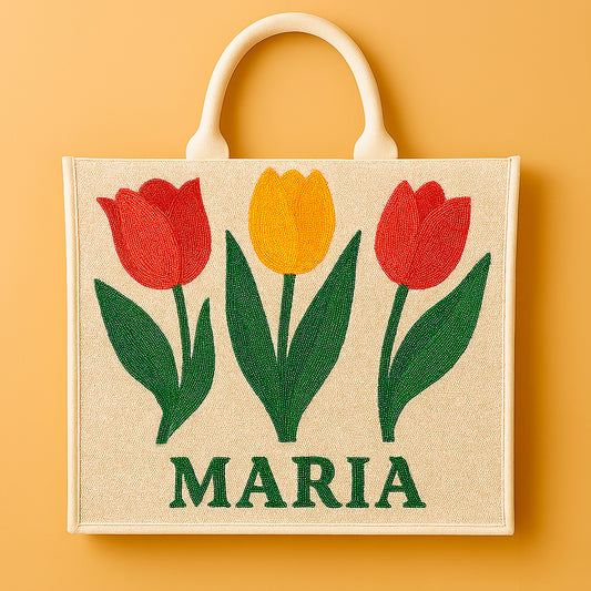 Tulip Blossom Tote Bag