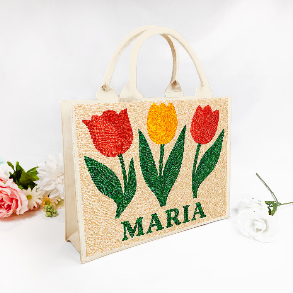 Tulip Blossom Tote Bag