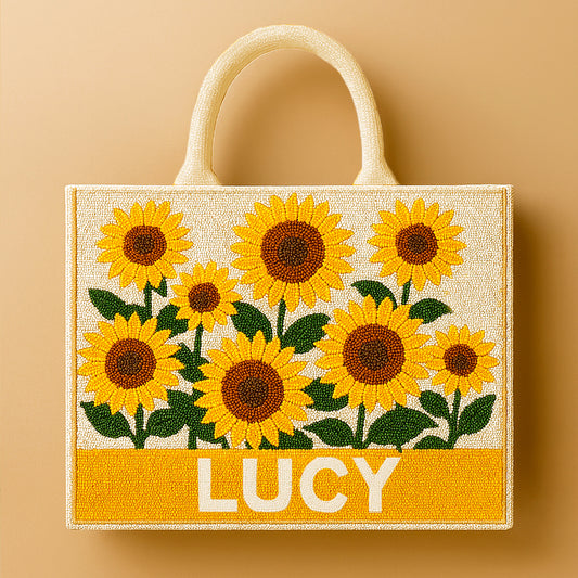 Golden Sunflower Tote
