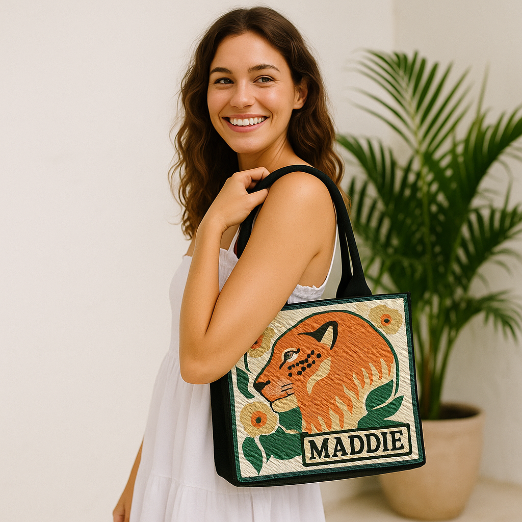 Animal Print Tote Bag