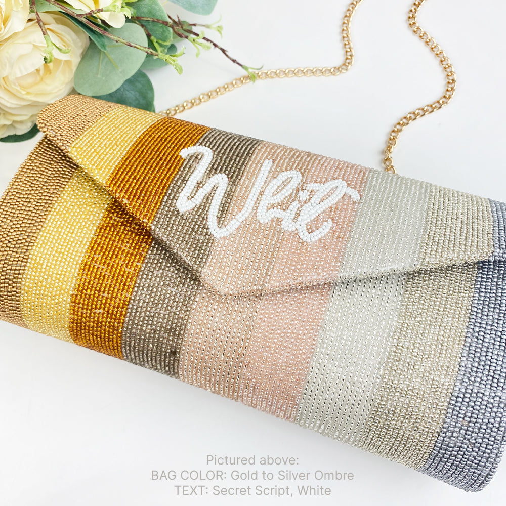 Personalized Best Friend Clutch