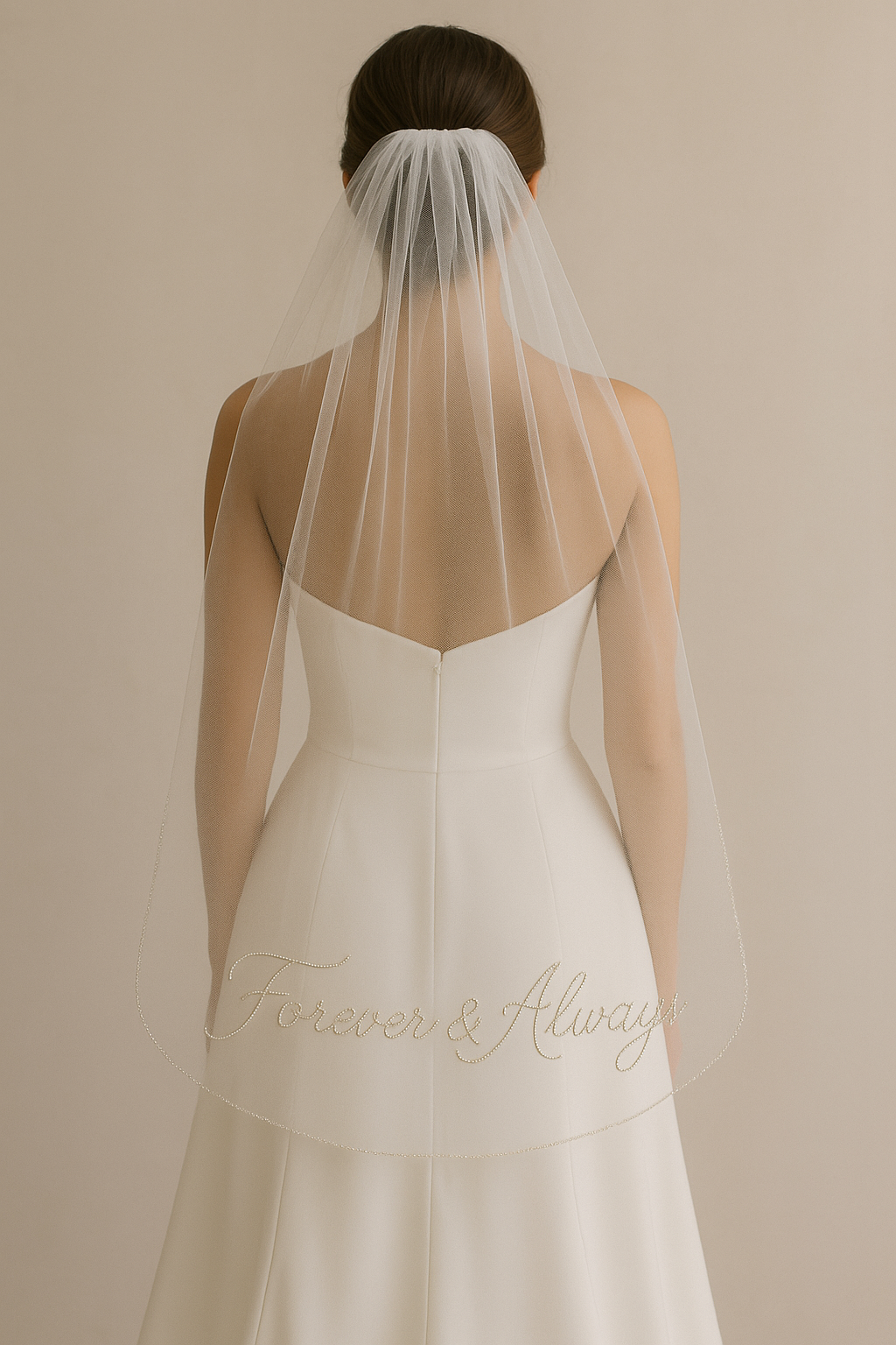 Custom Chapel Length Veil