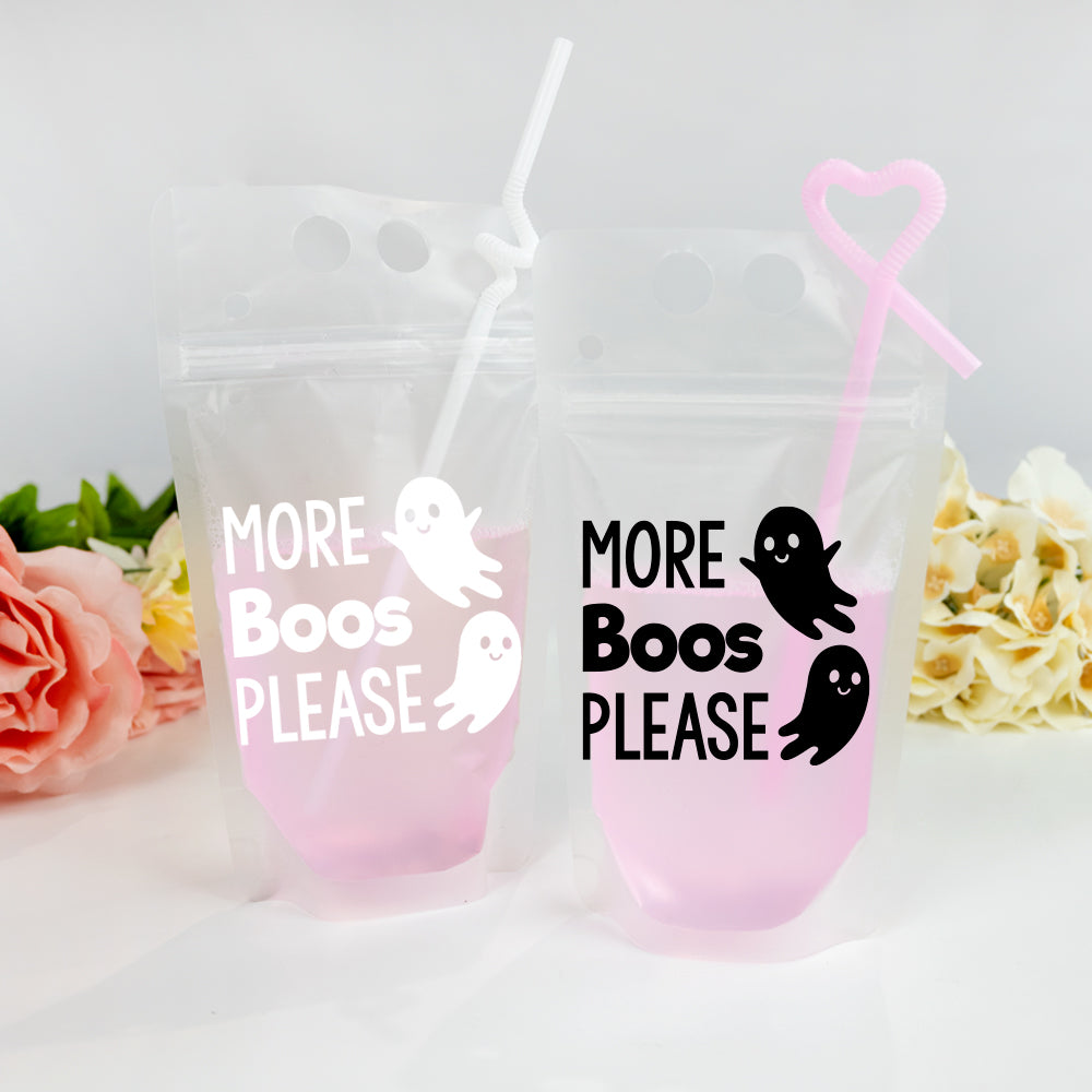 Personalized Halloween Drink Pouch, Halloween Gifts, Halloween Drink Pouches, Personalized Drink Pouches with Straw, Halloween Booze Bag, Reusable Booze Bag with Straw, Custom Personalized Drink Pouches, Drink Pouches with Straw, Booze Bag, Drink Floats, Halloween Party Favor, Halloween Party Pouches