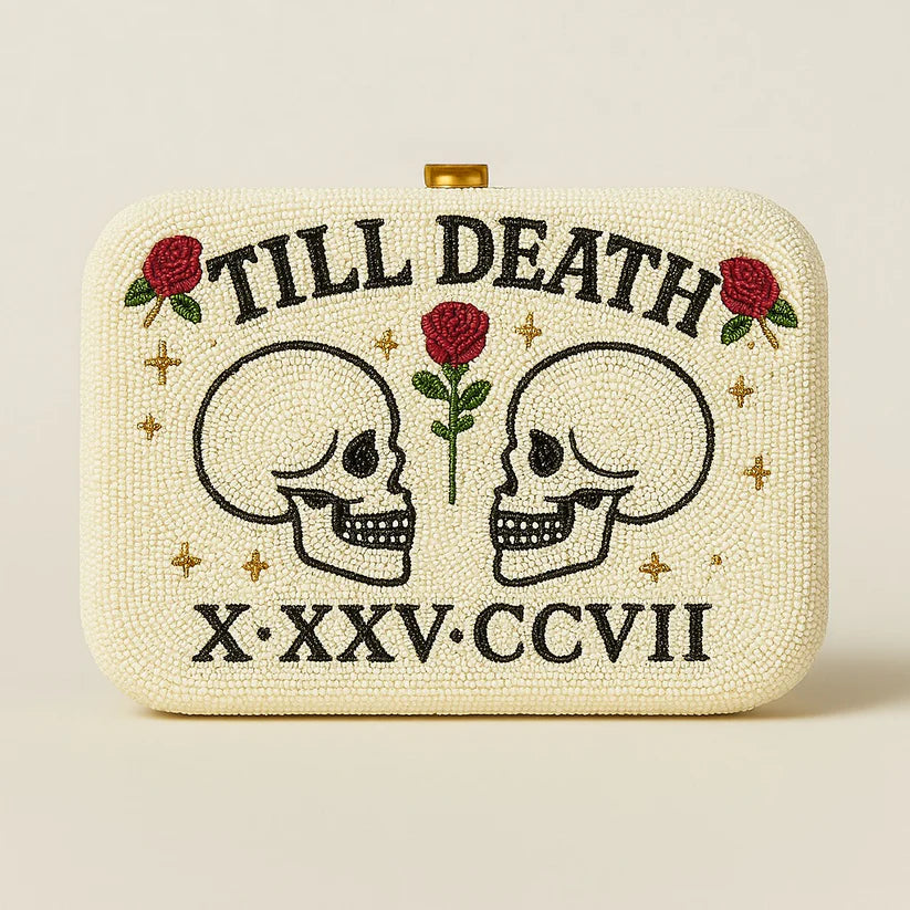 Custom Till Death Clutch Bag