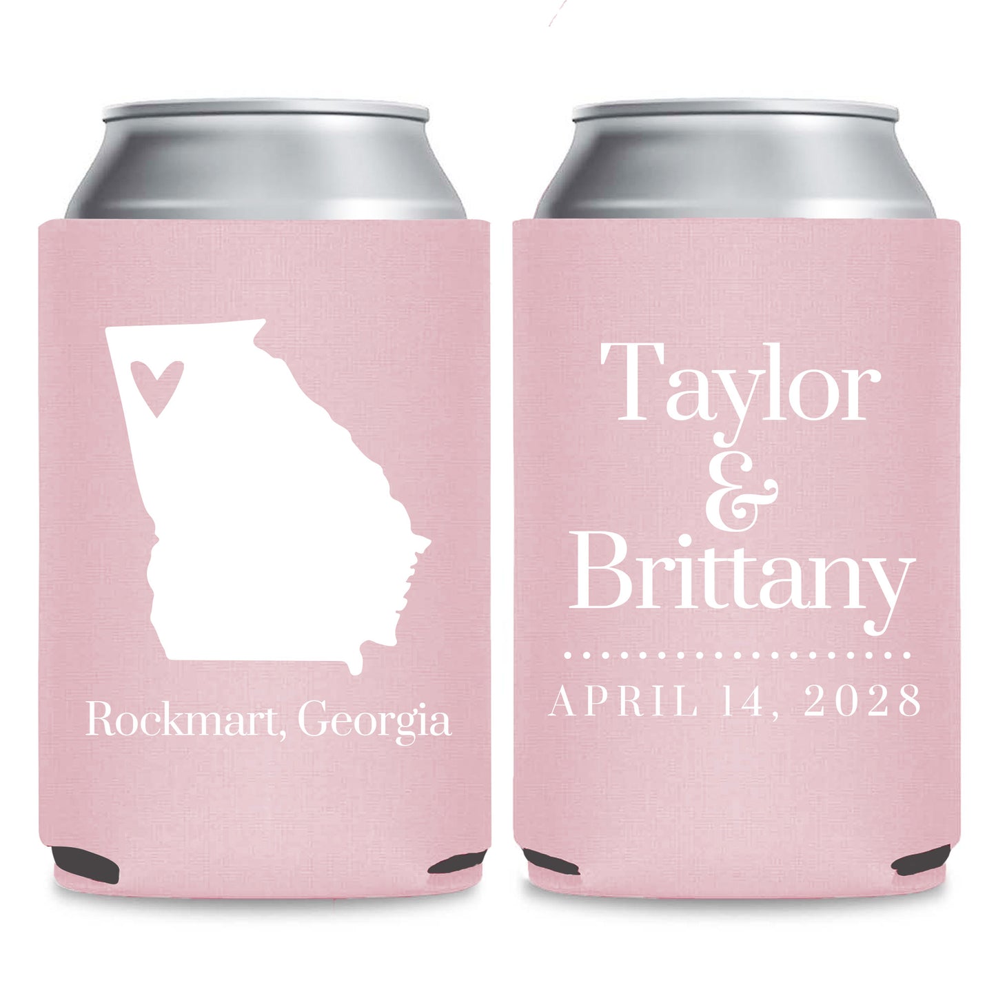 Venue and State Themed Can Coolers