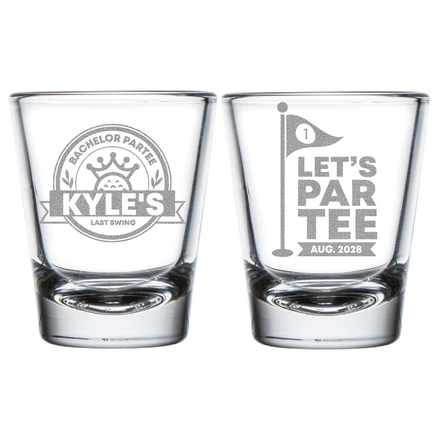 Let's ParTee Shot Glasses (LP 152)