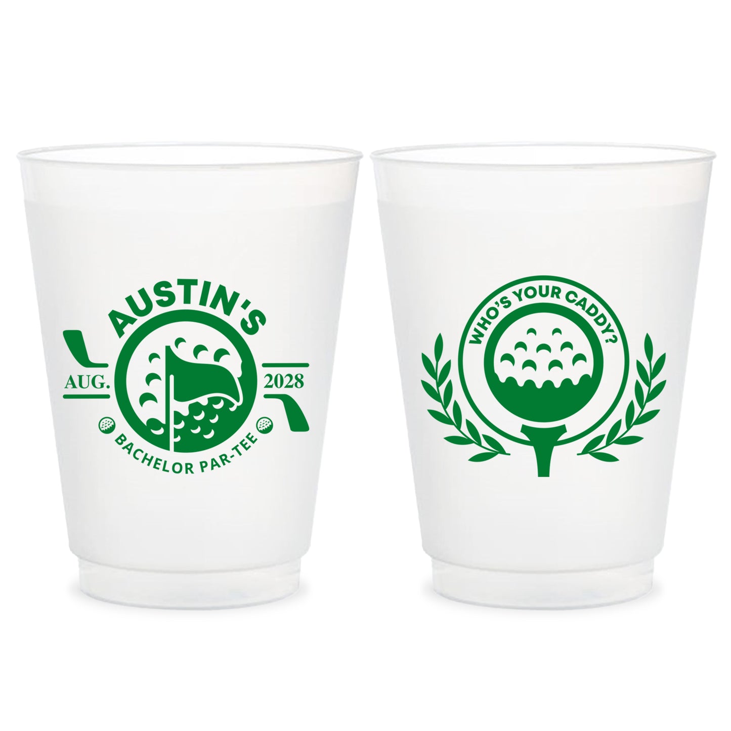 Who's Your Caddy Frosted Cups (LP 154)