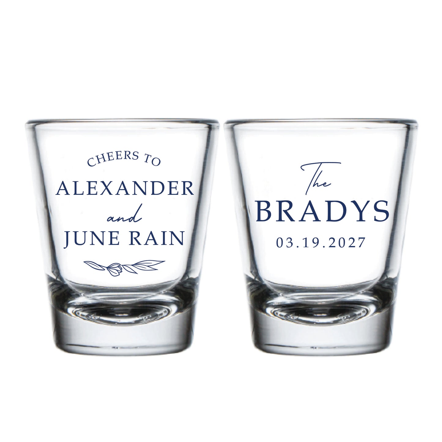 Wedding Shot Glasses (KT 309)