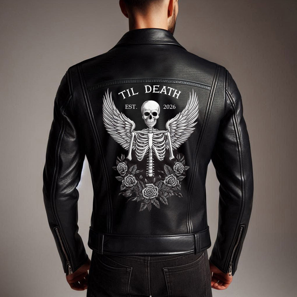 Wedding Leather Jacket for Him & Her