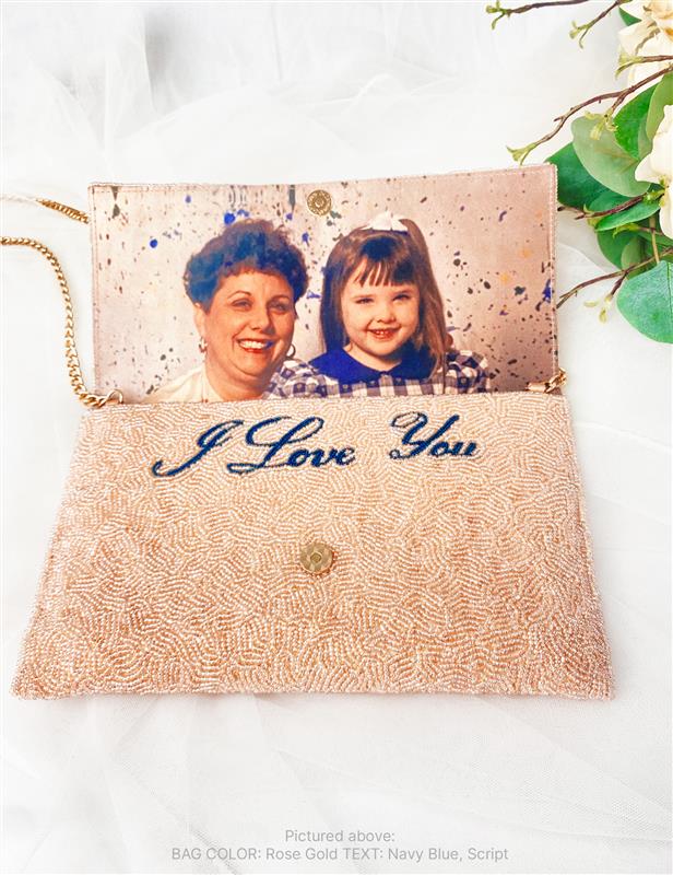 Mother of the Bride Beaded Clutch