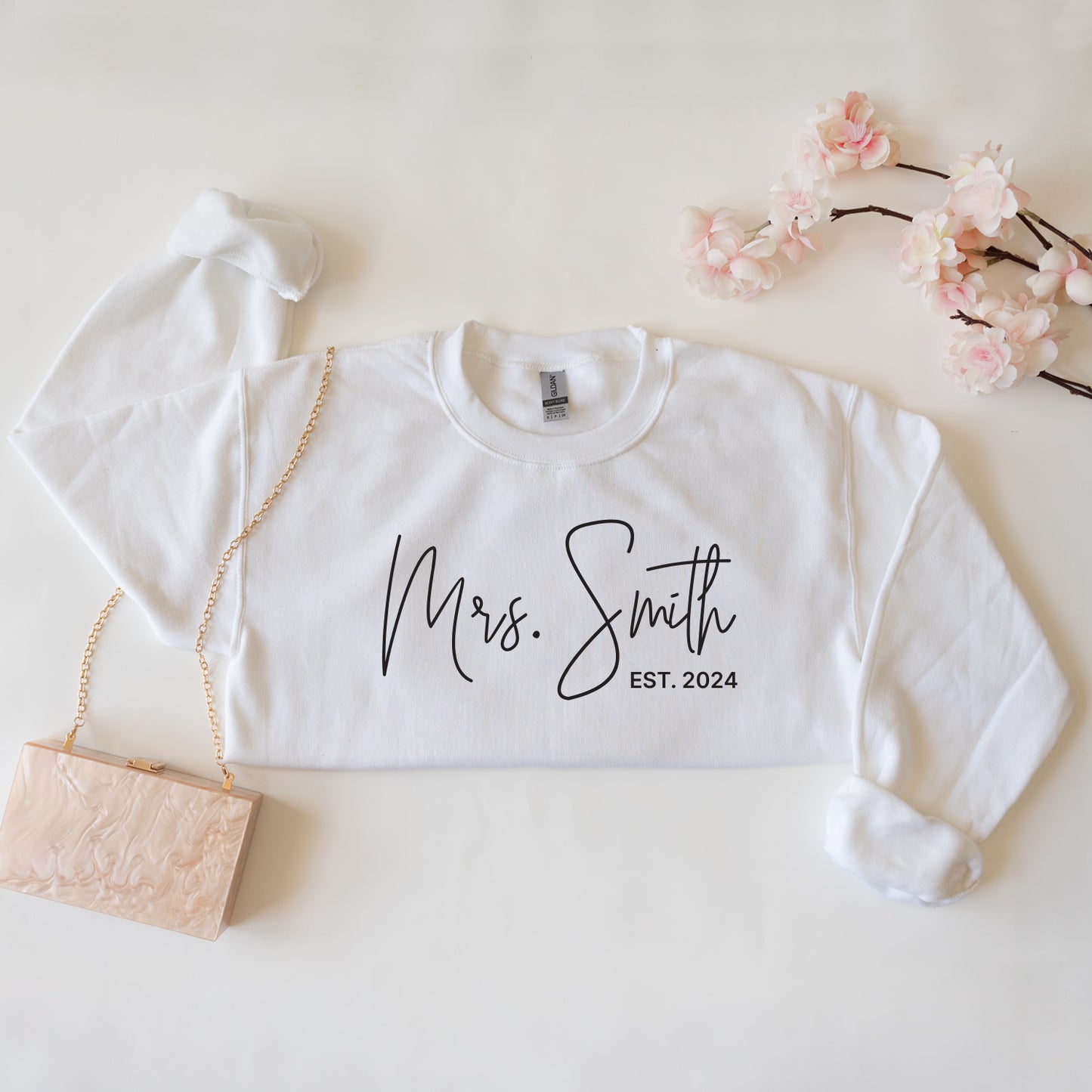 Personalized Mrs Sweaters