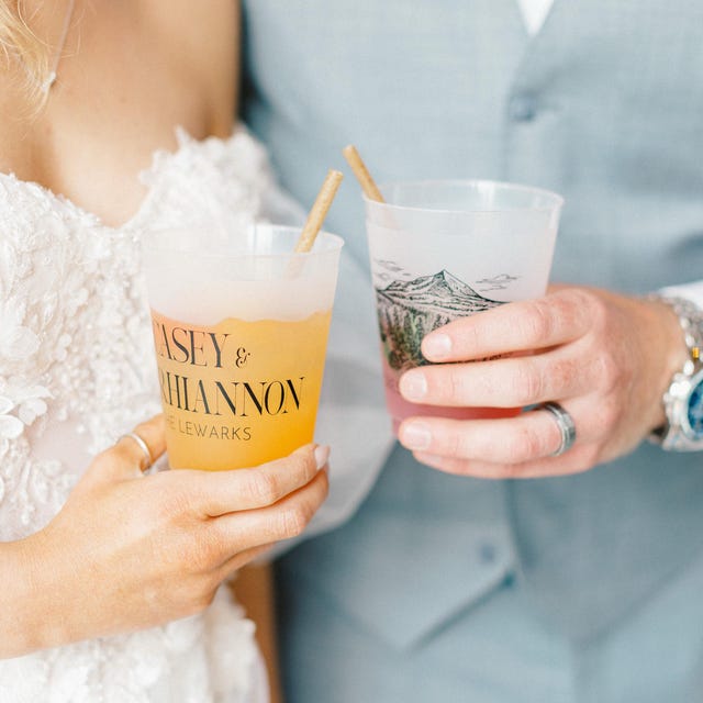 Wedding Frosted Cups (PK 419)