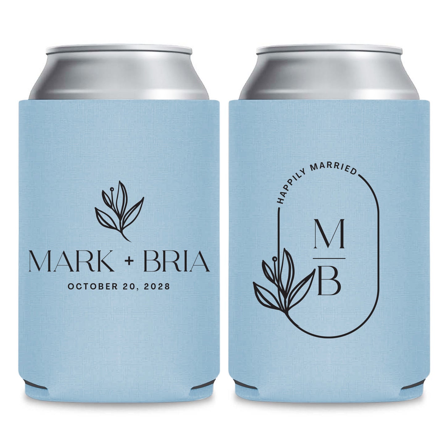Floral Can Coolers