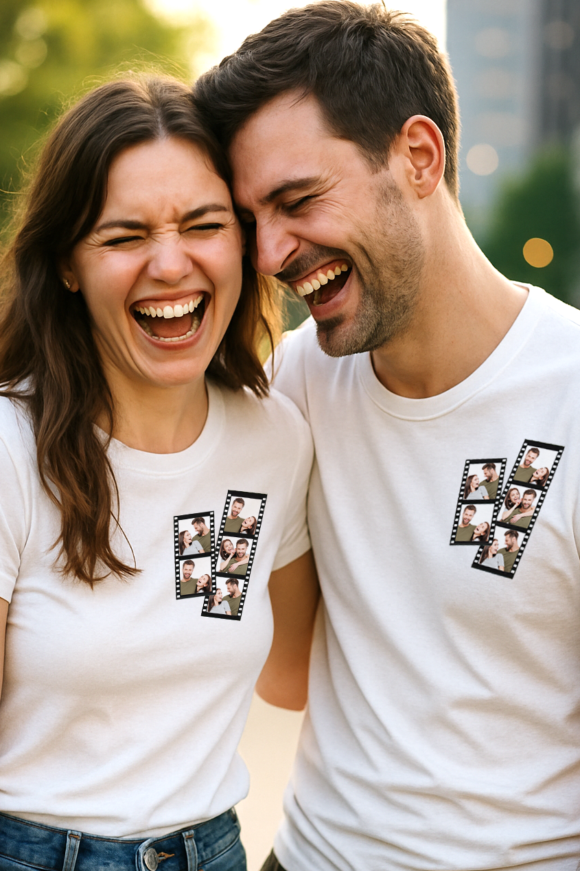 Photo Booth Reel Couples Shirt
