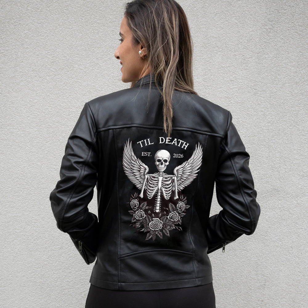 Wedding Leather Jacket for Him & Her