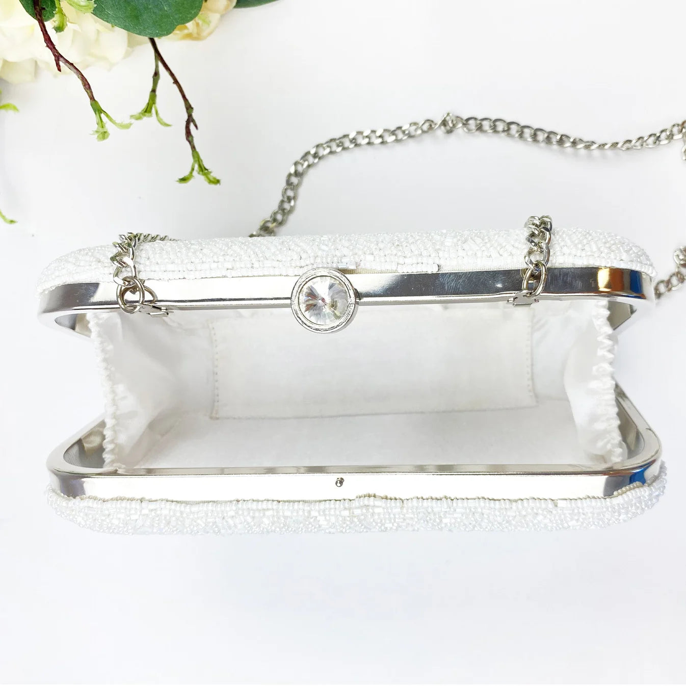 Personalized Mrs. Bridal Clutch