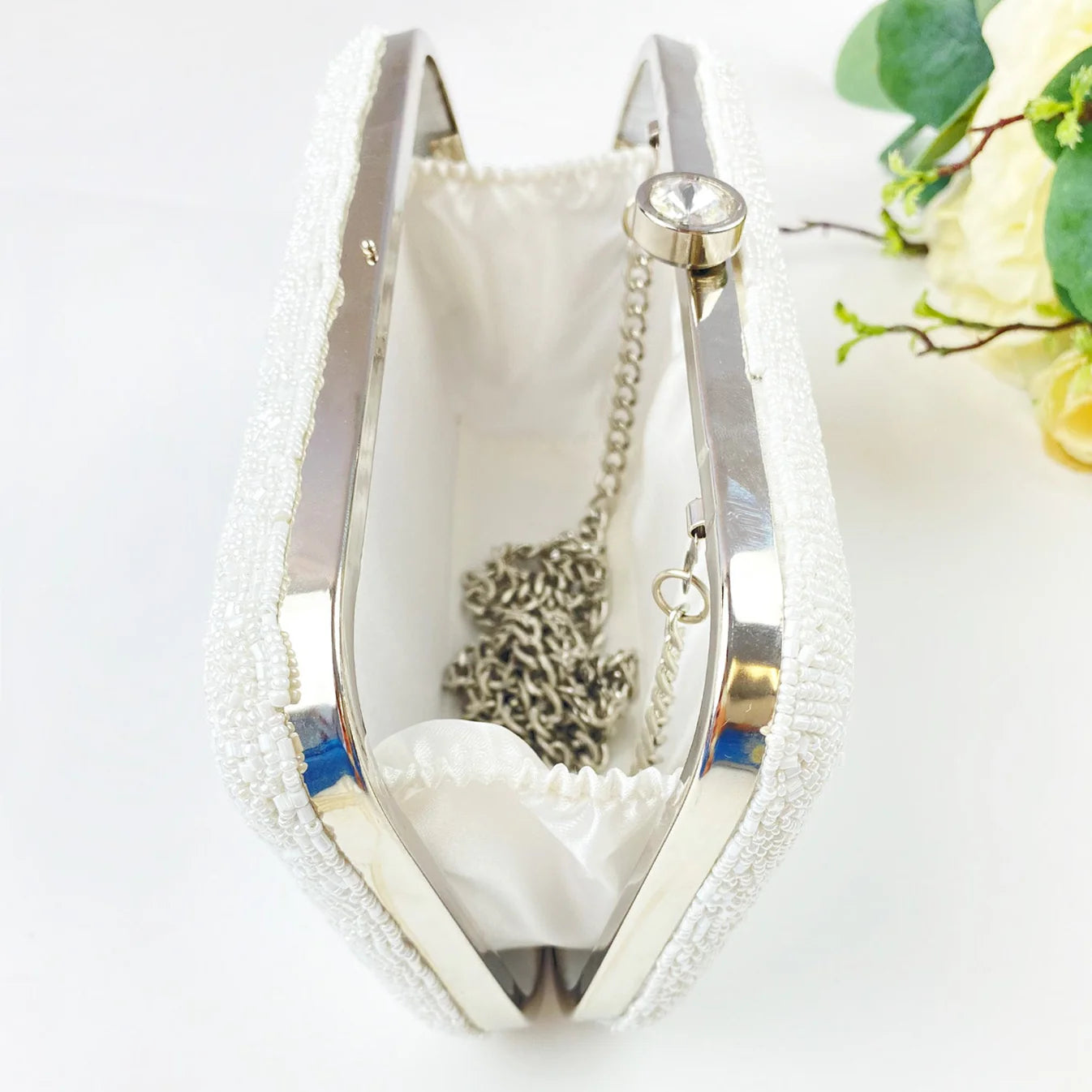Personalized Mrs. Bridal Clutch