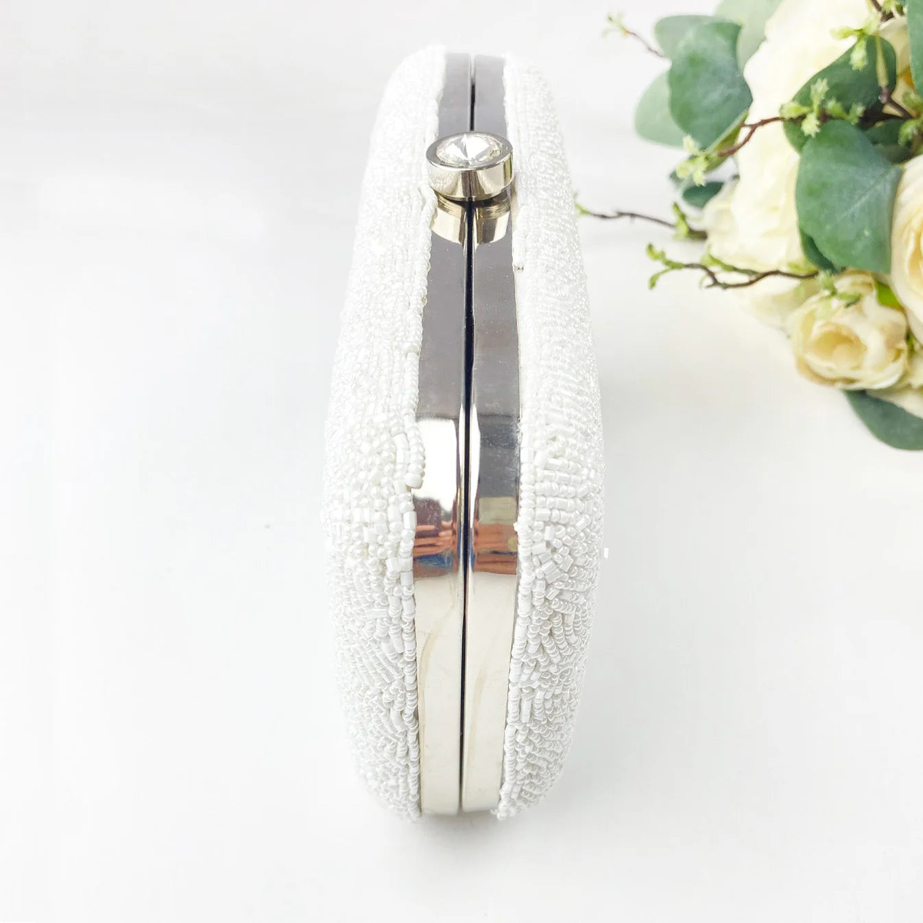 Personalized Mrs. Bridal Clutch