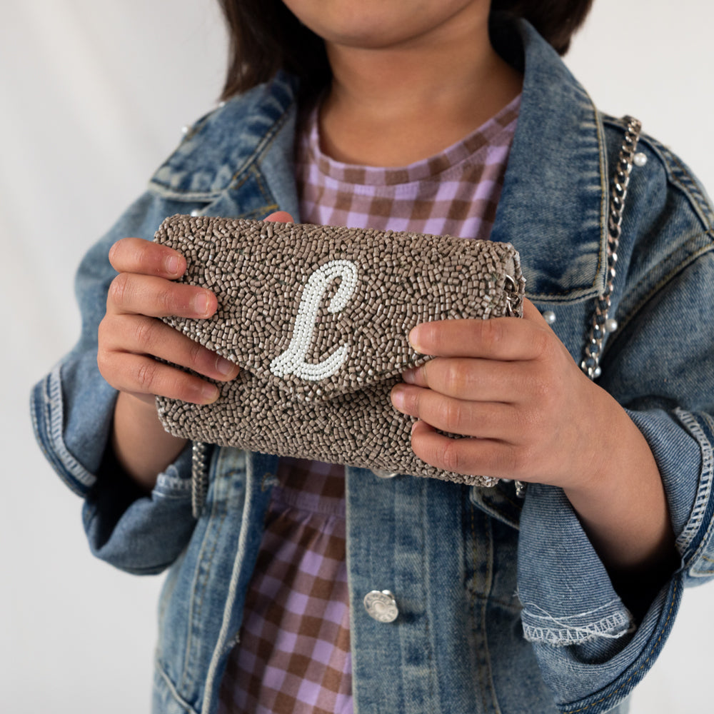 Beaded Clutch Bag, Crossbody Bag, Seed Bead Clutch online Bag, Red Plaid Pattern Beaded Clutch, Gift for Her