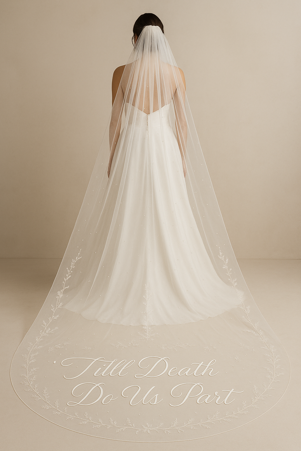 Custom Chapel Length Veil